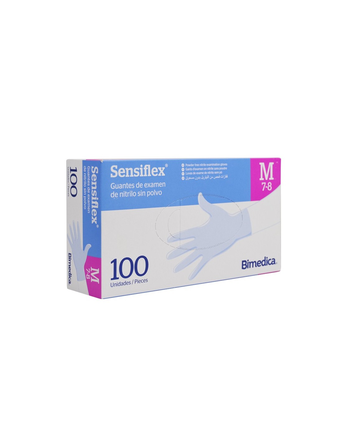 Sensiflex Deep Blue guantes de nitrilo talla S, caja de 100 unidades -  Guantes Kalamazoo