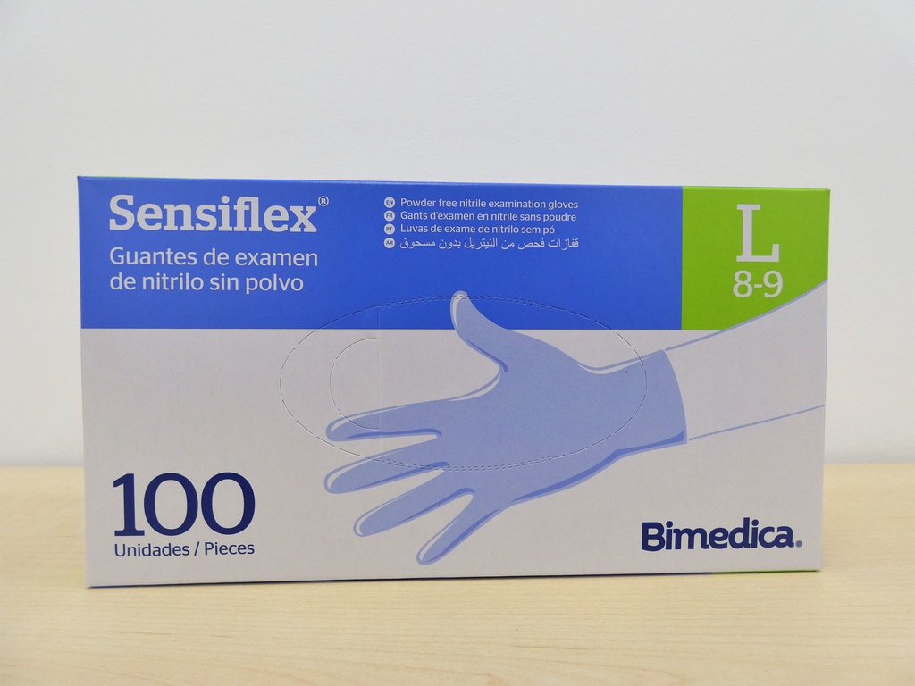 Sensiflex Deep Blue guantes de nitrilo talla XL, caja de 100 unidades -  Guantes Kalamazoo